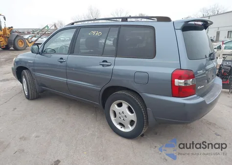 2006 Toyota Highlander Limited V6 z USA, uszkodzony, nr VIN JTEEP21A160152023